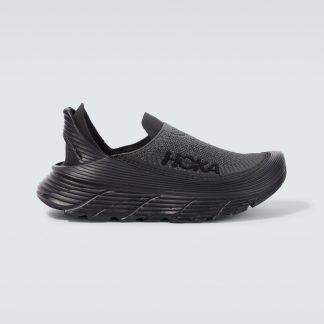 replica luxury Hoka One One Restore TC slip-on sneakers in black