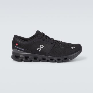 replica luxury On Cloud X 4 running shoes in black