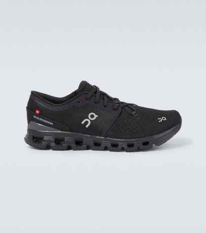 replica luxury On Cloud X 4 running shoes in black