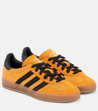 wholesale designer Adidas Gazelle Indoor sneakers in orange