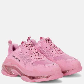 wholesale designer Balenciaga Triple S sneakers in pink