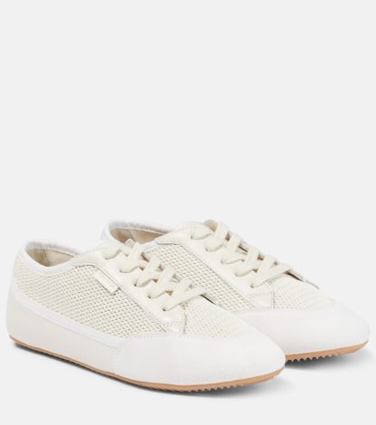 wholesale designer The Row Owen mesh sneakers in white