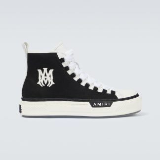 wholesale luxury Amiri M.A. Court high-top sneakers in black