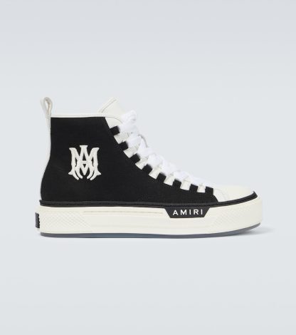 wholesale luxury Amiri M.A. Court high-top sneakers in black