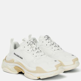 wholesale luxury Balenciaga Triple S sneakers in white