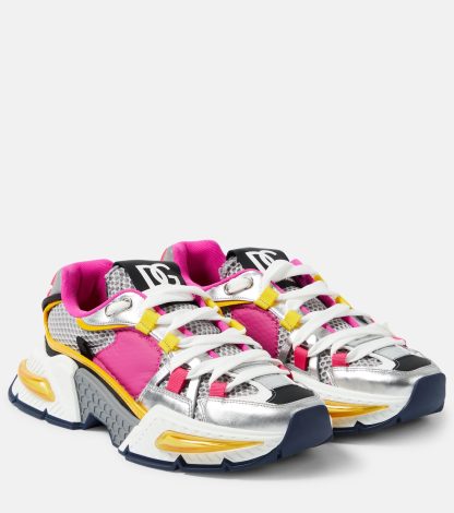 wholesale luxury Dolce & Gabbana Airmaster mesh sneakers in multicoloured