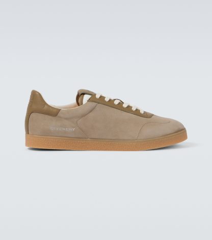 wholesale luxury Givenchy Town leather sneakers in beige