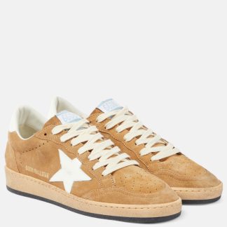 wholesale luxury Golden Goose Ball Star suede sneakers in beige