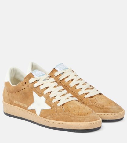 wholesale luxury Golden Goose Ball Star suede sneakers in beige