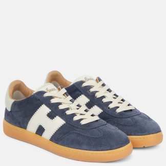 wholesale luxury Hogan Hogan Cool suede low-top sneakers in blue