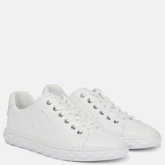 wholesale luxury Jimmy Choo Diamond Light Maxi/F sneakers in white