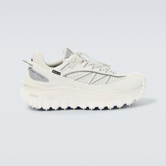 wholesale luxury Moncler Trailgrip GTX ripstop sneakers in white