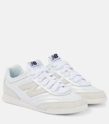 wholesale luxury New Balance x Junya Watanabe RC42 leather sneakers in white